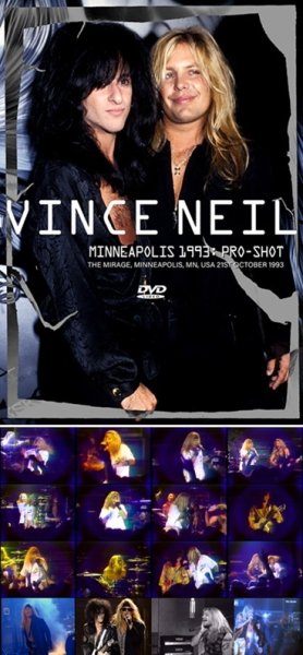 Photo1: VINCE NEIL - MINNEAPOLIS 1993: PRO-SHOT DVDR [Shades 2154] (1)