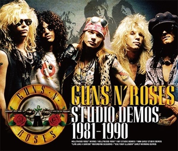 Photo1: GUNS N' ROSES - STUDIO DEMOS 1981-1990 3CD *2nd Press [ZODIAC 242] (1)