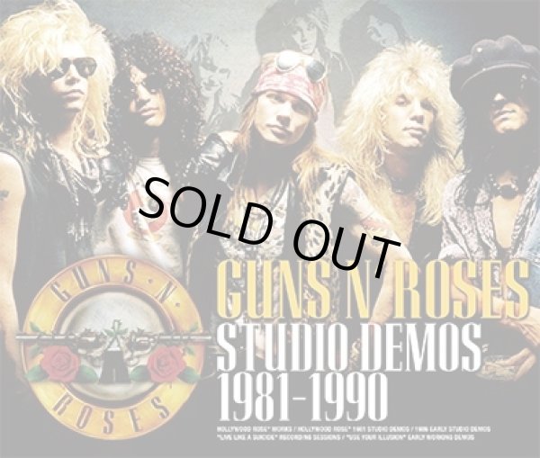 Photo1: GUNS N' ROSES - STUDIO DEMOS 1981-1990 3CD *2nd Press [ZODIAC 242] ★★★STOCK ITEM / HOT SPRING SALE★★★ (1)