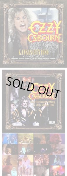 Photo1: OZZY OSBOURNE - KANSAS CITY 1986 COMPLETE 2CD plus Bonus DVDR "THE ULTIMATE OZZY/THE TUBE '86 [ ZODIAC 488] ★★★STOCK ITEM / OUT OF PRINT / HOT WINTER SALE★★★ (1)