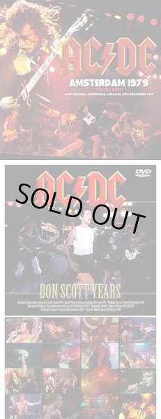 Photo1: AC/DC - AMSTERDAM 1979: PRE-FM REEL(1CD) plus Bonus DVDR "BON SCOTT YEARS [ZODIAC 501] ★★★STOCK ITEM / HOT WINTER SALE★★★ (1)
