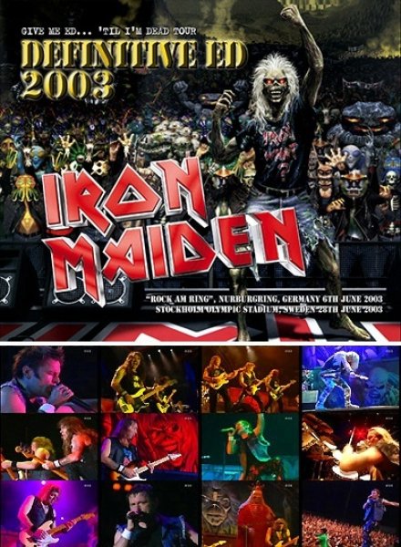 Photo1: IRON MAIDEN - DEFINITIVE ED 2003 DVD + 2CD [ZODIAC 209] (1)