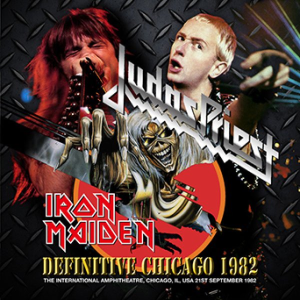 Photo1: JUDAS PRIEST / IRON MAIDEN - DEFINITIVE CHICAGO 1982 2CD [ZODIAC 397] (1)