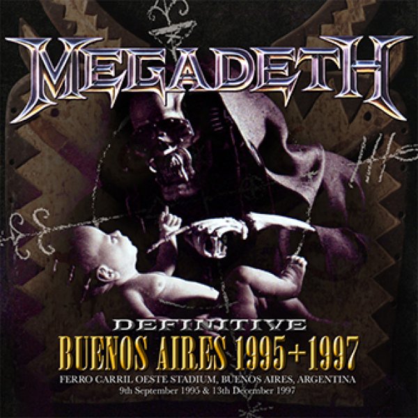 Photo1: MEGADETH - DEFINITIVE BUENOS AIRES 1995+1997 2CD [ZODIAC 222] (1)