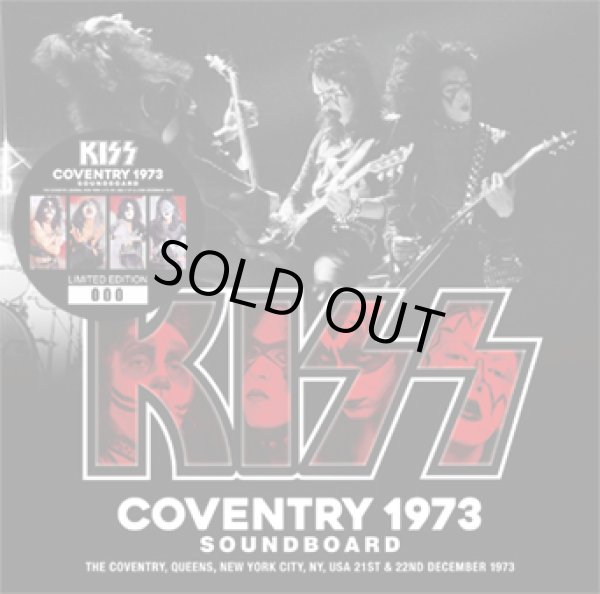 Photo1: KISS - COVENTRY 1973 SOUNDBOARD CD [ZODIAC 717] ★★★STOCK ITEM / HOT SPRING SALE★★★ (1)