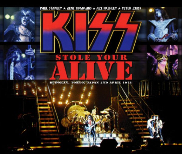 Photo1: KISS - STOLE YOUR ALIVE: BUDOKAN 1978 4CDR [Shades 443] (1)