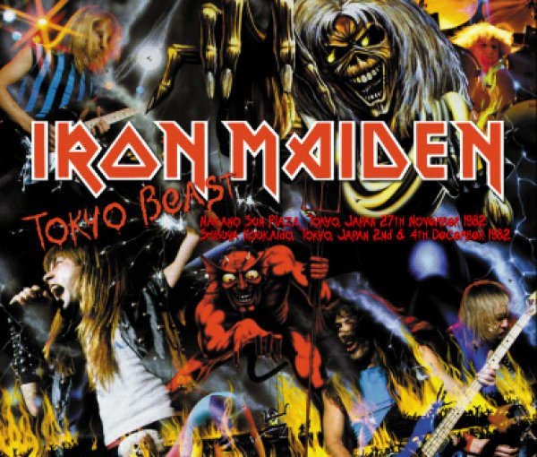 Photo1: IRON MAIDEN - TOKYO BEAST 6CDR [Shades 191] (1)