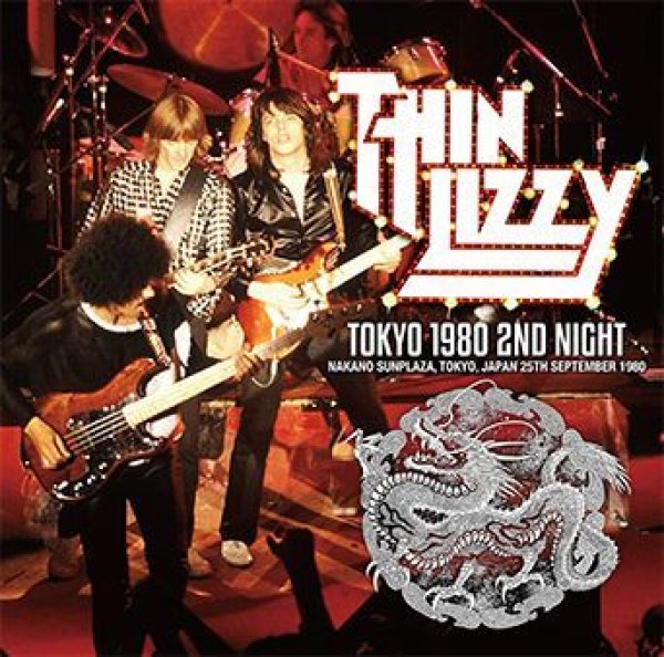 Photo1:  THIN LIZZY - TOKYO 1980 2ND NIGHT 2CD [ZODIAC 310] (1)