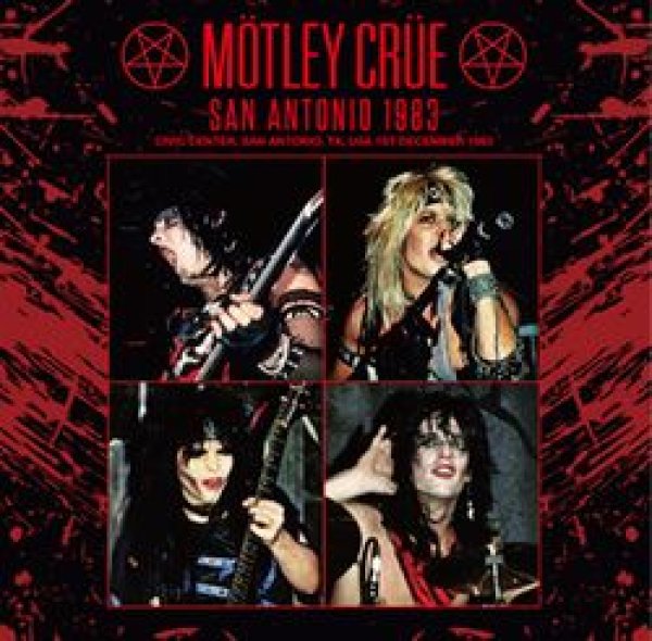 Photo1: MOTLEY CRUE - SAN ANTONIO 1983: SOUNDBOARD CD plus Bonus DVDR "US FESTIVAL 1983 UPGRADE" [ZODIAC 628] (1)