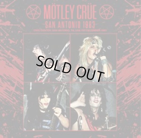 Photo1: MOTLEY CRUE - SAN ANTONIO 1983: SOUNDBOARD CD plus Bonus DVDR "US FESTIVAL 1983 UPGRADE" [ZODIAC 628] ★★★STOCK ITEM / HOT SPRING SALE★★★ (1)