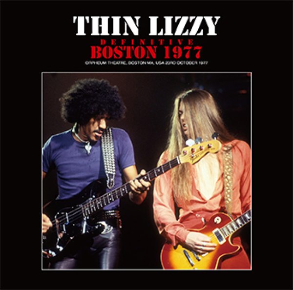 Photo1: THIN LIZZY - DEFINITIVE BOSTON 1977 2CD [ZODIAC 541]  (1)