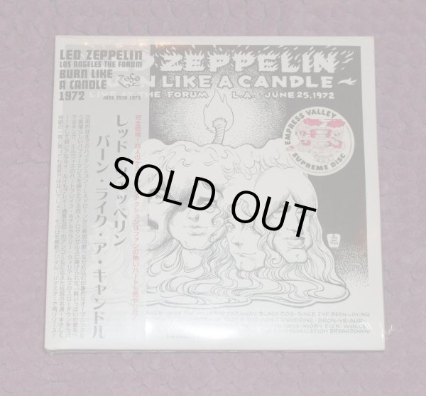 Photo4: LED ZEPPELIN -BURN LIKE A CANDLE  5CD LIMITED PILLOW EDITION 100 COPIES ONLY W/ T-SHIRT [EMPRESS VALLEY] ★★★STOCK ITEM / OUT OF PRINT / VERY RARE★★★ (4)