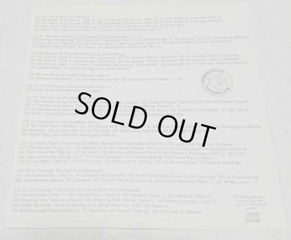 Photo4: LED ZEPPELIN -  EVOLUTION IS TIMING 2  1969-1979 15CD BOX EDITION [EMPRESS VALLEY] ★★★STOCK ITEM / OUT OF PRINT / VERY RARE★★★ (4)