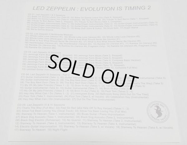 Photo3: LED ZEPPELIN -  EVOLUTION IS TIMING 2  1969-1979 15CD BOX EDITION [EMPRESS VALLEY] ★★★STOCK ITEM / OUT OF PRINT / VERY RARE★★★ (3)