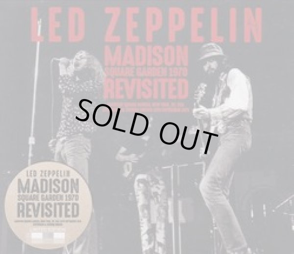 Photo1: LED ZEPPELIN - MADISON SQUARE GARDEN 1970 REVISITED 4CD ★★★STOCK ITEM / OUT OF PRINT★★★ (1)