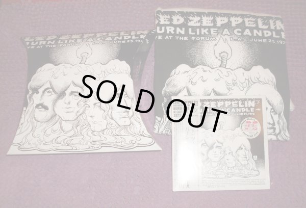 Photo6: LED ZEPPELIN -BURN LIKE A CANDLE  5CD LIMITED PILLOW EDITION 100 COPIES ONLY W/ T-SHIRT [EMPRESS VALLEY] ★★★STOCK ITEM / OUT OF PRINT / VERY RARE★★★ (6)