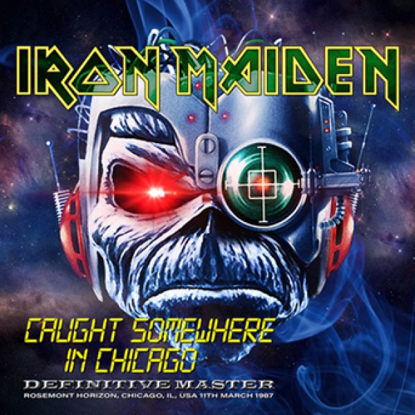 Photo1: IRON MAIDEN - CAUGHT SOMEWHERE IN CHICAGO: DEFINITIVE MASTER 2CD [ZODIAC 693] (1)