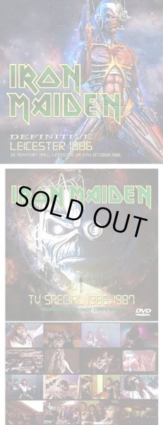 Photo3: IRON MAIDEN - DEFINITIVE LEICESTER 1986 2CD plus Bonus DVDR "TV SPECIAL 1986-1987  [ZODIAC 458] ★★★STOCK ITEM / HOT SPRING SALE★★★ (3)