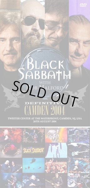 Photo1:  BLACK SABBATH with ROB HALFORD - DEFINITIVE CAMDEN 2004 DVD+CD [ZODIAC 379] ★★★STOCK ITEM / HOT SPRING SALE★★★ (1)