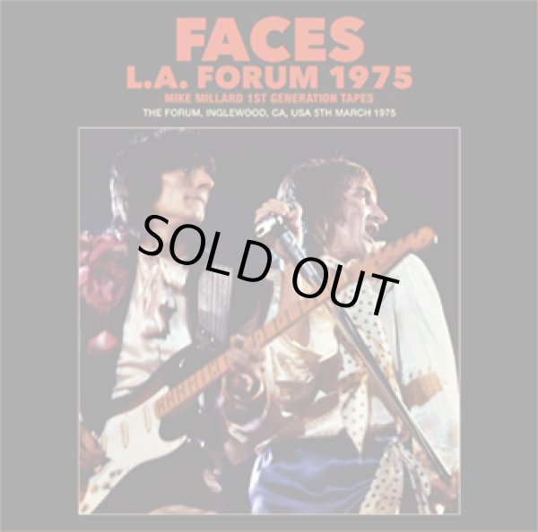 Photo1: FACES - L.A. FORUM 1975: MIKE MILLARD 1ST GENERATION TAPES 2CD [Wardour-609] ★★★STOCK ITEM / HOT SPRING SALE★★★ (1)