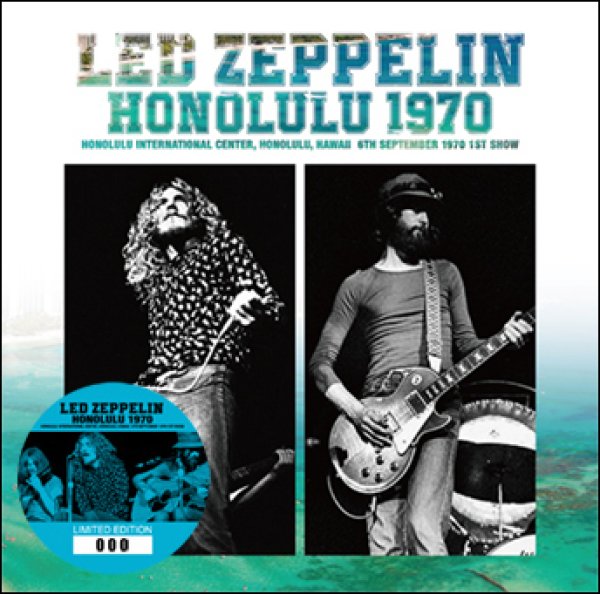 Photo1: LED ZEPPELIN - HONOLULU 1970 CD (1)