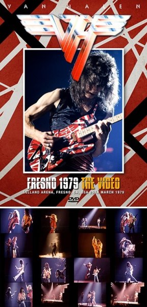 Photo1: VAN HALEN - FRESNO 1979 THE VIDEO DVDR [Shades 1153] (1)