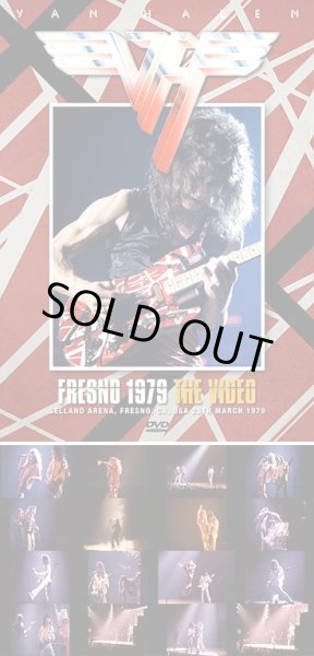 Photo1: VAN HALEN - FRESNO 1979 THE VIDEO DVDR [Shades 1153] ★★★STOCK ITEM / SPECIAL PRICE★★★ (1)