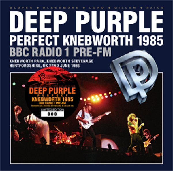 Photo1: DEEP PURPLE - PERFECT KNEBWORTH 1985: BBC RADIO 1 PRE-FM 2CD [Darker Than Blue 343/344] (1)