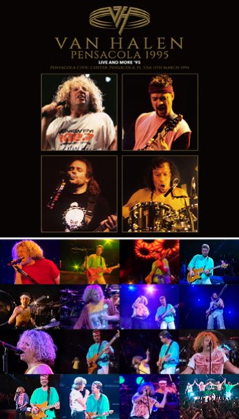 Photo2: VAN HALEN - PENSACOLA 1995: SOUNDBOARD 2CD plus Bonus DVDR "PENSACOLA 1995: LIVE AND MORE '95" [ ZODIAC 723] ★★★STOCK ITEM / OUT OF PRINT / HOT SPRING SALE★★★ (2)