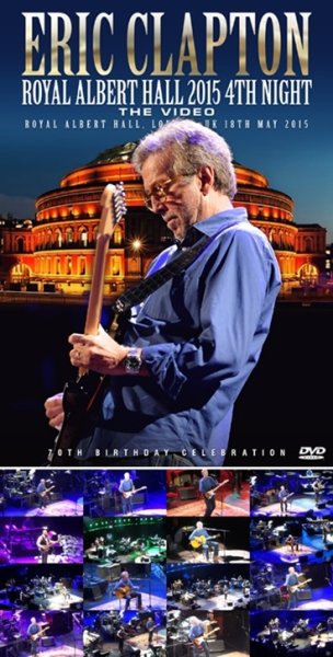 Photo1: ERIC CLAPTON - ROYAL ALBERT HALL 2015 4TH NIGHT: THE VIDEO DVDR [Uxbridge 2411] (1)