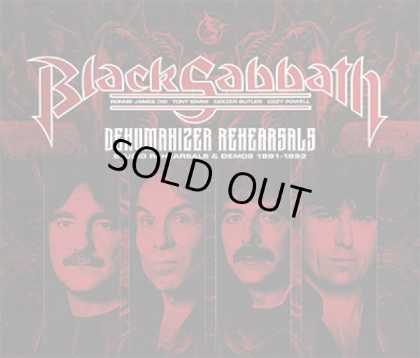 Photo1: BLACK SABBATH - DEHUMANIZER REHEARSALS 3CD [ZODIAC 598] ★★★STOCK ITEM / HOT SPRING SALE★★★ (1)