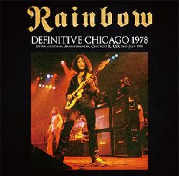 Photo1: RAINBOW - DEFINITIVE CHICAGO 1978 CD plus Bonus CDR [RISING ARROW-059] (1)