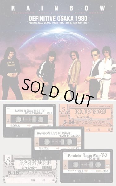 Photo1:  RAINBOW - DEFINITIVE OSAKA 1980 6CD [Black Box 030] (1)