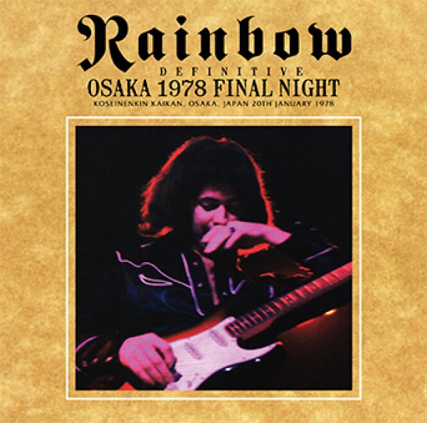 Photo1: RAINBOW - DEFINITIVE OSAKA 1978 FINAL NIGHT 2CD [RISING ARROW-065] (1)