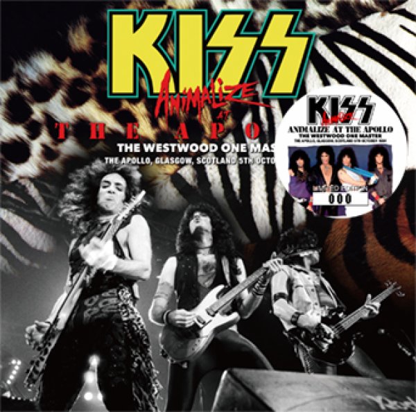 Photo1: KISS - ANIMALIZE AT THE APOLLO: THE WESTWOOD ONE MASTER CD [ZODIAC 719] (1)