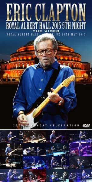 Photo1: ERIC CLAPTON - ROYAL ALBERT HALL 2015 5TH NIGHT: THE VIDEO DVDR [Uxbridge 2415] (1)