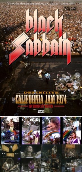 Photo1: BLACK SABBATH - DEFINITIVE CALIFORNIA JAM 1974: ABC BROADCAST MASTER DVDR [Shades 2168] (1)