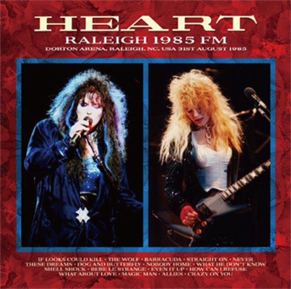 Photo1: HEART - RALEIGH 1985 FM 2CD [ZION-248] (1)