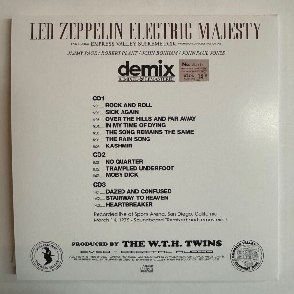 Photo8: LED ZEPPELIN - ELECTRIC MAJESTY 8CD BOX DEMIX [EMPRESS VALLEY]  (8)