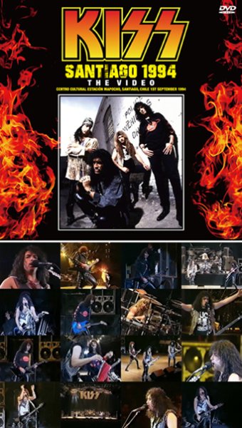 Photo2: KISS - SANTIAGO 1994 PRE-FM MASTER 2CD plus Bonus DVDR "SANTIAGO 1994 THE VIDEO" [ZODIAC 720] (2)