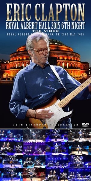 Photo1: ERIC CLAPTON - ROYAL ALBERT HALL 2015 6TH NIGHT: THE VIDEO DVDR [Uxbridge 2418] (1)