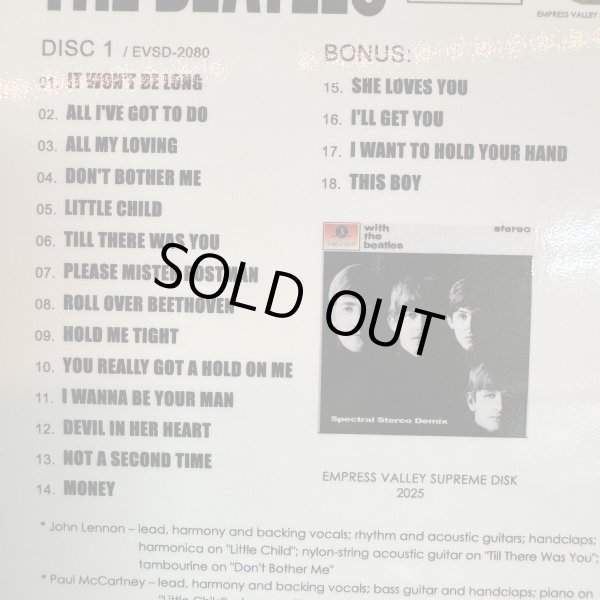 Photo4: THE BEATLES - WITH THE BEATLES - DEMIX Prof Stoned Version Stereo [EMPRESS VALLEY] (4)