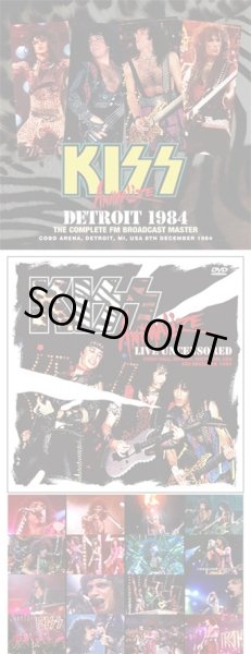 Photo2: KISS - DETROIT 1984 THE COMPLETE FM BROADCAST MASTER 2CD plus Bonus DVDR "ANIMALIZE LIVE UNCENSORED [ZODIAC 617] ★★★STOCK ITEM / HOT WINTER SALE★★★ (2)