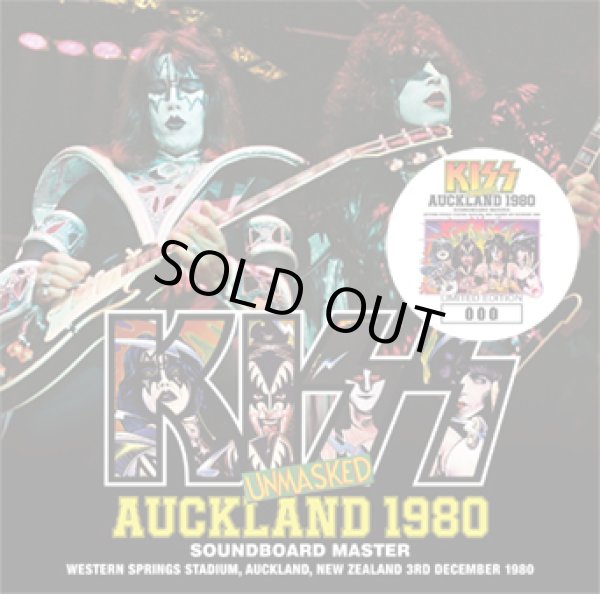 Photo1: KISS - AUCKLAND 1980 SOUNDBOARD MASTER 2CD [ZODIAC 725] ★★★STOCK ITEM / OUT OF PRINT / HOT SPRING SALE★★★ (1)