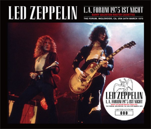 Photo1: LED ZEPPELIN - LA FORUM 1975 1ST NIGHT: BARRY GOLDSTEIN MASTER CASSETTES 3CD (1)