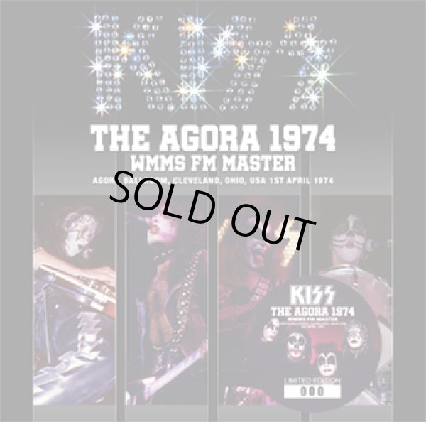 Photo1: KISS - THE AGORA 1974: WMMS FM MASTER CD [ZODIAC 729] ★★★STOCK ITEM / HOT WINTER SALE★★★ (1)