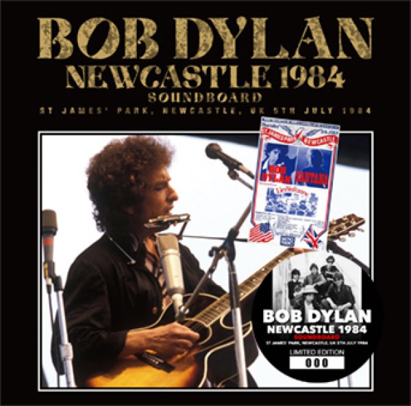 Photo1: BOB DYLAN - NEWCASTLE 1984 SOUNDBOARD 2CD [ZION-280] (1)