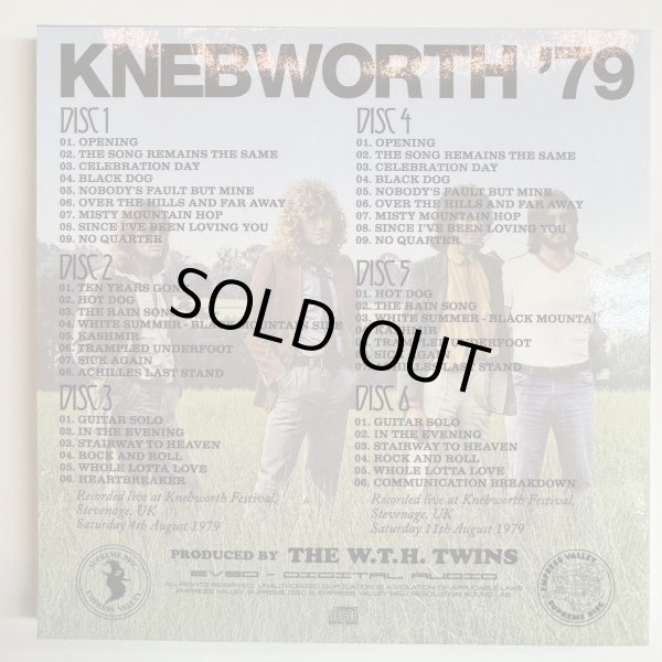 Photo8: LED ZEPPELIN - OVERLOAD “Knebworth 1979” 9CD BOX THE REAL SOUNDBOARD [EMPRESS VALLEY] (8)