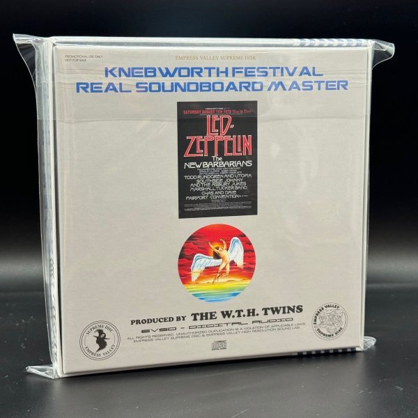 Photo2: LED ZEPPELIN - OVERLOAD “Knebworth 1979” 3CD BOX THE REAL SOUNDBOARD [EMPRESS VALLEY] (2)