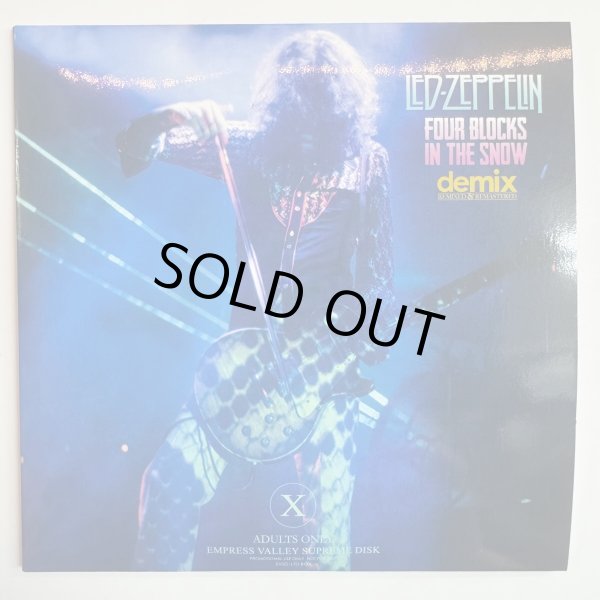 Photo3: LED ZEPPELIN - FOUR BLOCKS IN THE SNOW 3CD PRO USE ONLY!!! [EMPRESS VALLEY] ★★★STOCK ITEM / OUT OF PRINT / PRO USE ONLY★★★ (3)